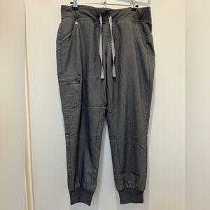 FIGS Zamora Jogger Scrub Pants - Graphite Medium Petite